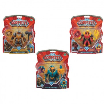 Gormiti â€“ 12 cm articulated action figures with Function, Assorted Models