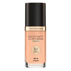 Max Factor Facefinity 3-In-1 All Day Flawless Foundation  SPF 2  Golden 75  3 ml