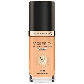 Max Factor Facefinity 3-in-1 All Day Flawless Foundation  SPF 20  Warm Beige  200 g