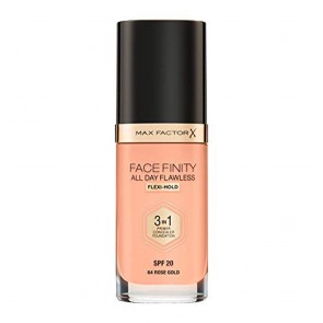 Max Factor Facefinity 3-in-1 All Day Flawless Foundation  SPF 20  Rose Gold  200 g