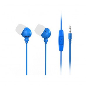 Maxell 303761Â Plugz + Mic In-Ear Headphones with Microphone 3.5Â mm Jack Blue
