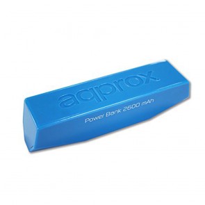 APPROX apppb26evlbÂ â€“Â Universal Charger with 2600Â mAh External Battery  Blue
