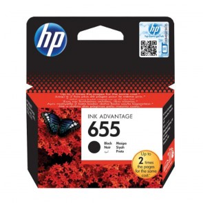 HP 655 CZ109AE Ink Cartridges - Black